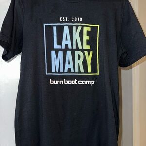Burn Boot Camp Lake Mary Black Graphic Tee